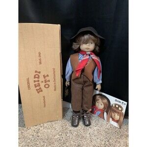 NEW RARE 1982 Heidi Ott 19” Doll  "Toni" W/Original Box Cowboy Outfit
